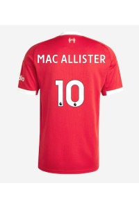 Liverpool Alexis Mac Allister #10 Jalkapallovaatteet Kotipaita 2025-26 Lyhythihainen